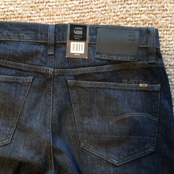 Men's G-Star Raw Jeans | Size 32 | Style 3301 Slim | 5 pockets | Button Fly - Picture 4 of 13